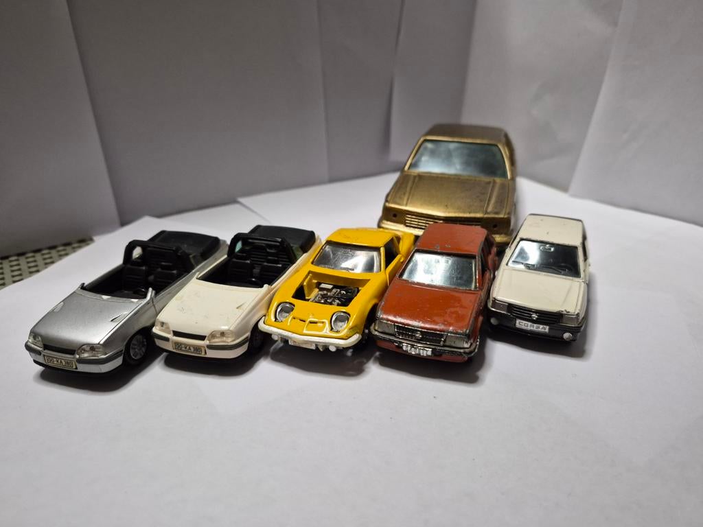 6x Opel modelauto's voor opknap-zie omschrijving, Ophalen of Verzenden, Overige merken