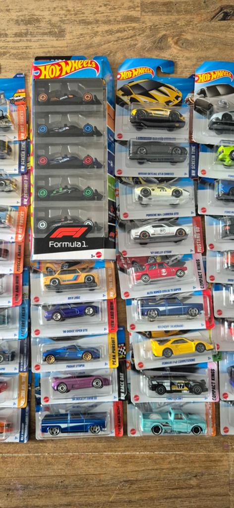 Partij Hotwheels, zie omschrijving!, Hobby en Vrije tijd, Modelauto's | Overige schalen, Ophalen of Verzenden, Nieuw, Auto