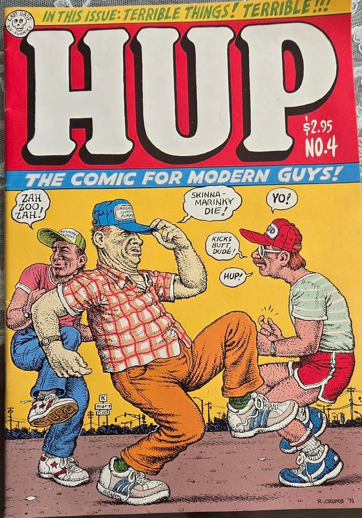 Hup No. 4 (1991) - Robert Crumb, Boeken, Strips | Comics, Eén comic, Amerika, Ophalen of Verzenden, Zo goed als nieuw