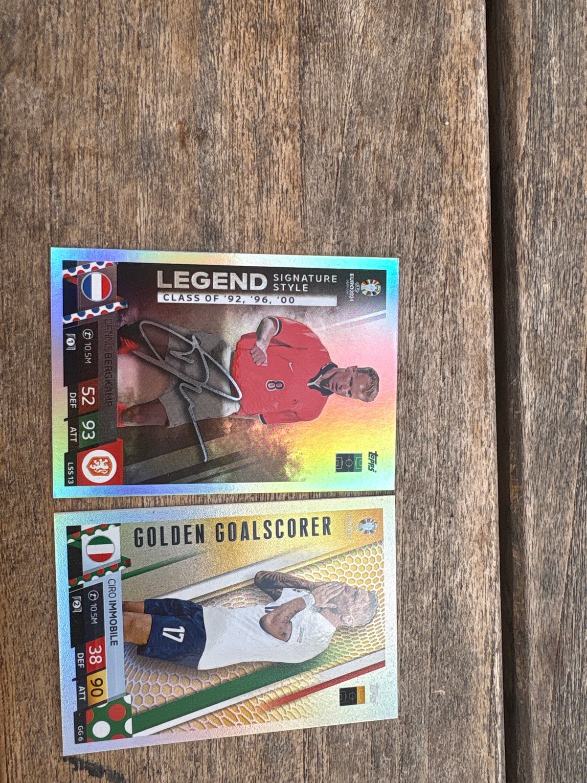 Topps Match Attax Euro 2024 Voetbalkaarten - 5 stuks, Ophalen of Verzenden, Zo goed als nieuw, Overige sporten, Spelerskaart