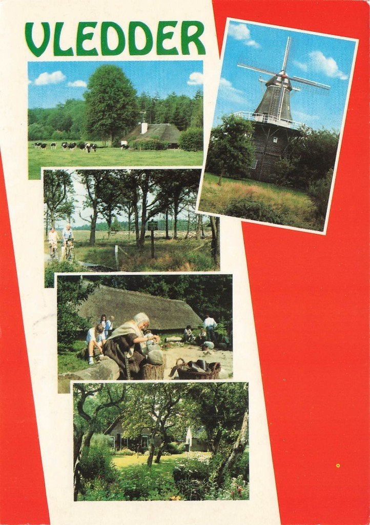 Vledder, Ophalen of Verzenden, 1980 tot heden, Gelopen, Drenthe
