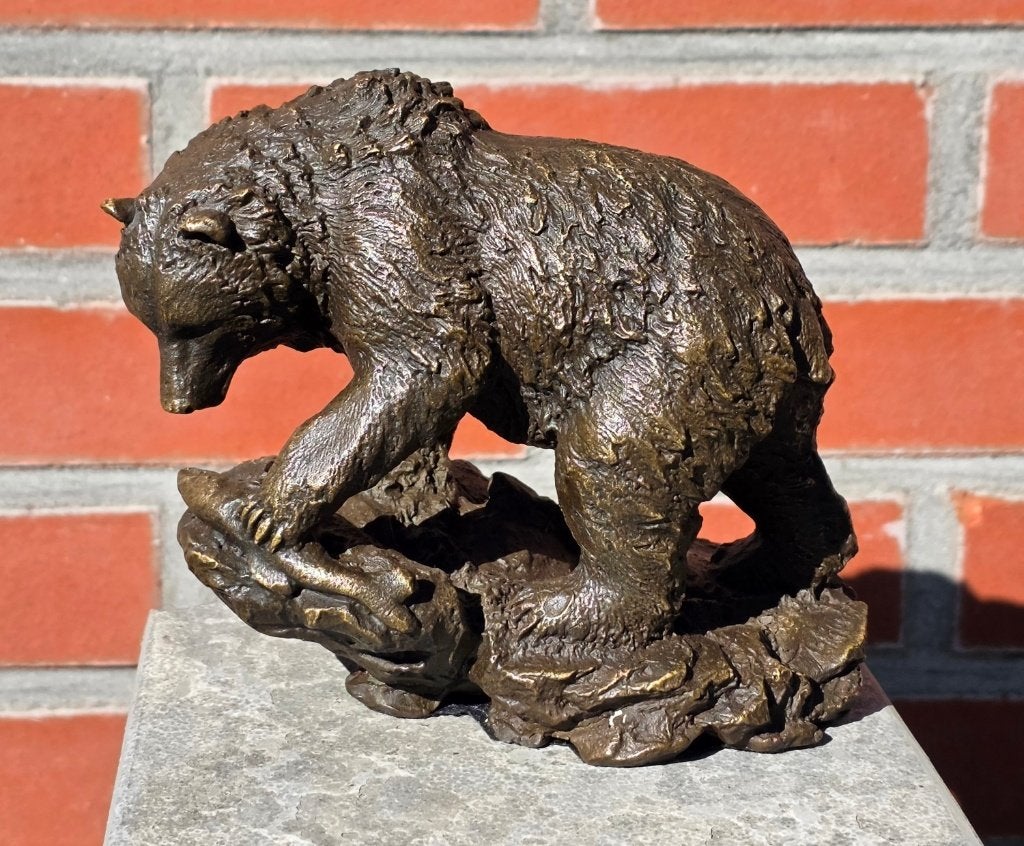 GRIZZLY BEER, Verzamelen, Dierenverzamelingen, Ophalen of Verzenden, Wild dier, Beeldje of Figuurtje