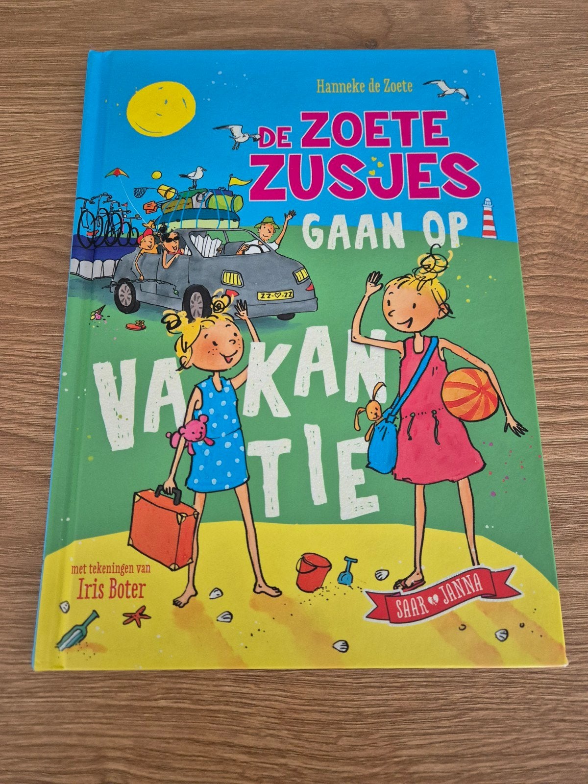 De Zoete Zusjes gaan op vakantie - Zo goed als nieuw, Ophalen of Verzenden, Zo goed als nieuw, Hanneke de Zoete, Fictie algemeen