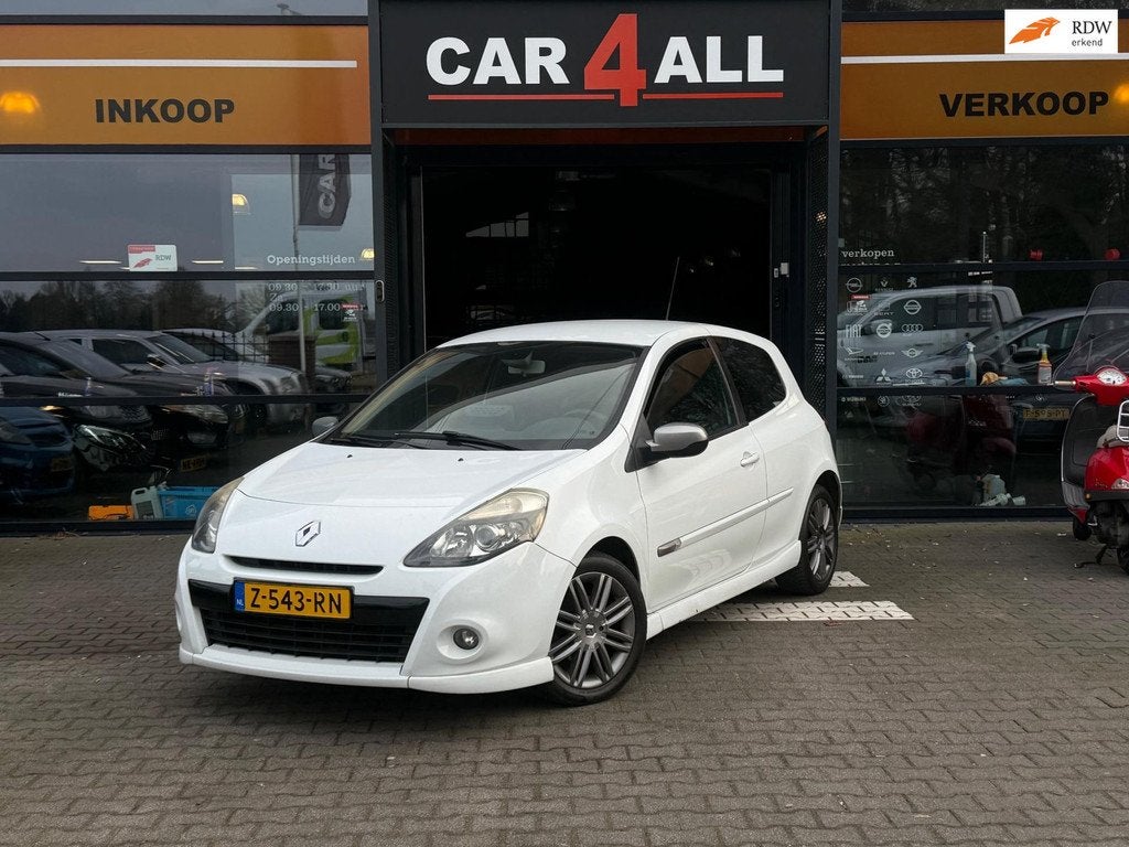 Renault CLIO GT 1.6 Dynamique CARPLAY/128PK/AIRCO/CRUISE/NET, Auto's, Voorwielaandrijving, Gebruikt, Zwart, 4 cilinders