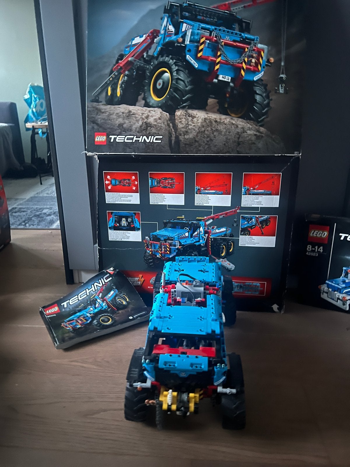LEGO Technic 42070 6x6 All Terrain Sleepwagen, Ophalen, Zo goed als nieuw, Overige merken
