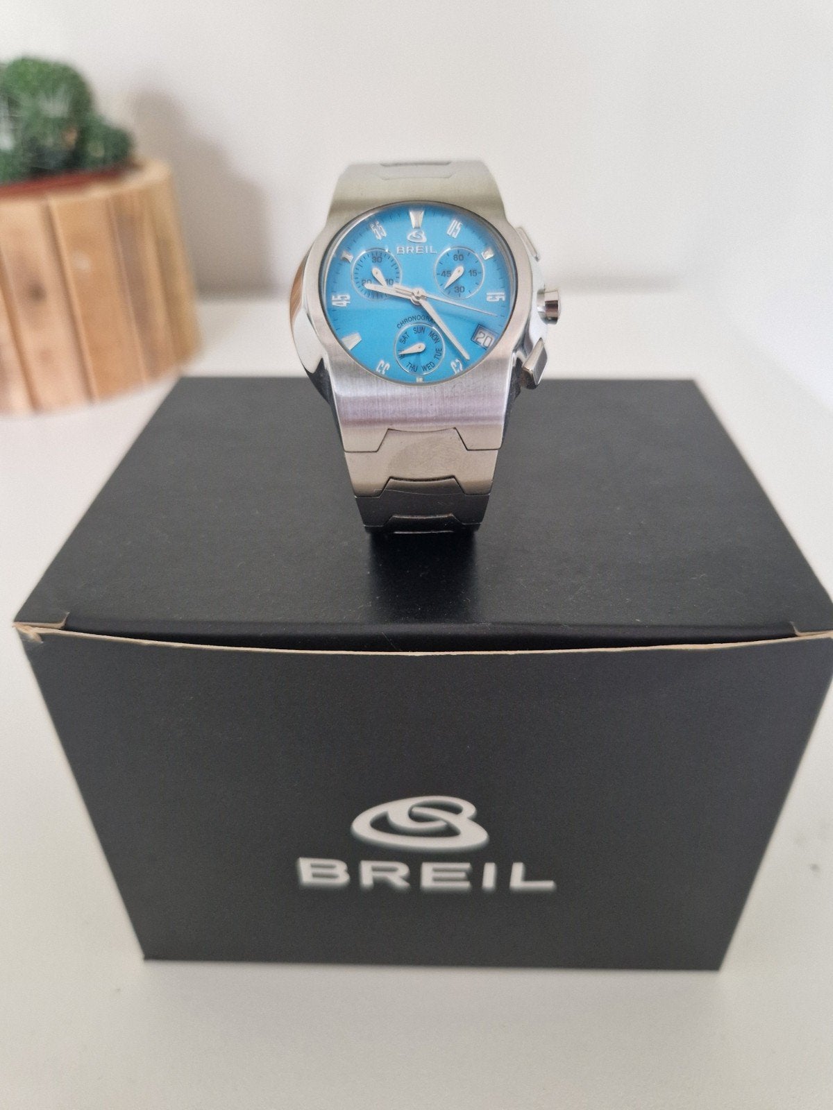 Breil horloge, Ophalen of Verzenden, Zo goed als nieuw, Staal, Overige merken