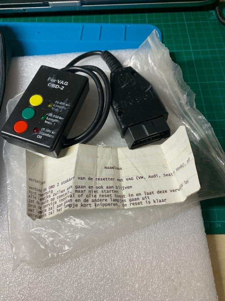 SI-Reset VAG OBD2 Service Reset Tool voor VW, Audi, Seat, Sk, Ophalen of Verzenden, Gebruikt, Volkswagen