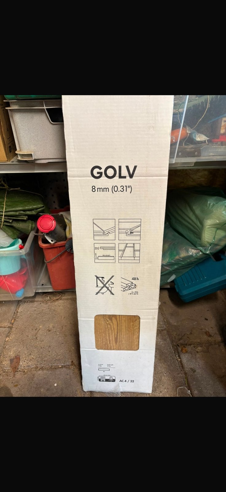 Ikea laminaat GOLV, Ophalen, 50 tot 150 cm, Nieuw, 10 tot 30 cm