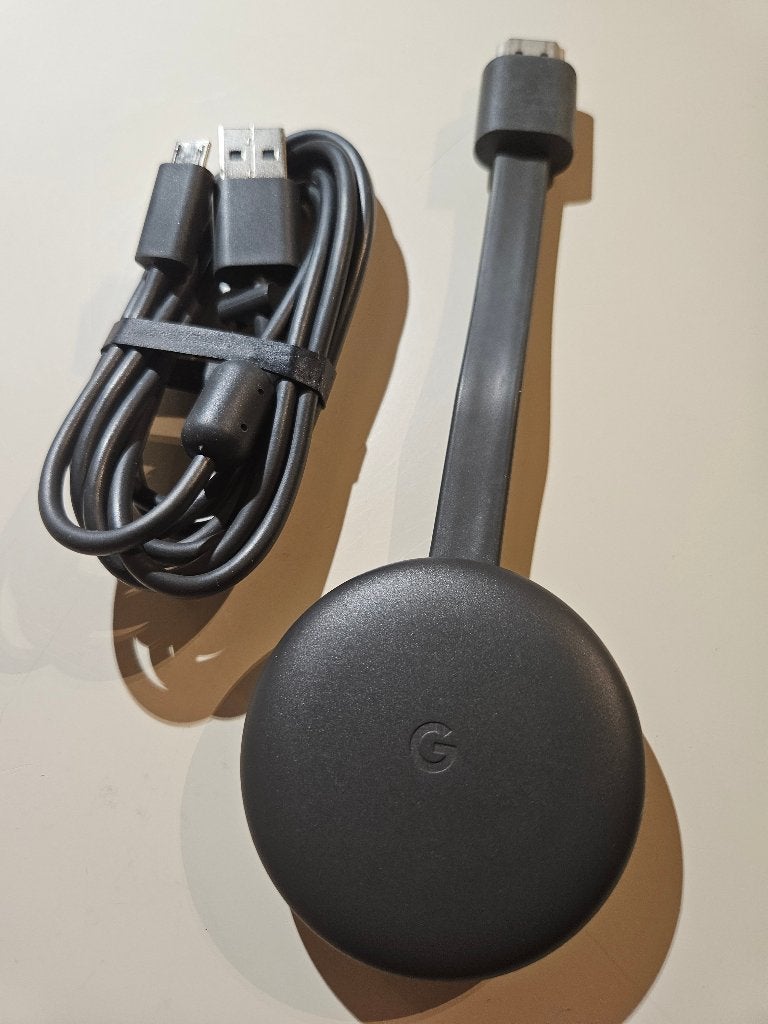 Google Chromecast 3e Generatie, Audio, Tv en Foto, Mediaspelers, Ophalen of Verzenden, Zo goed als nieuw