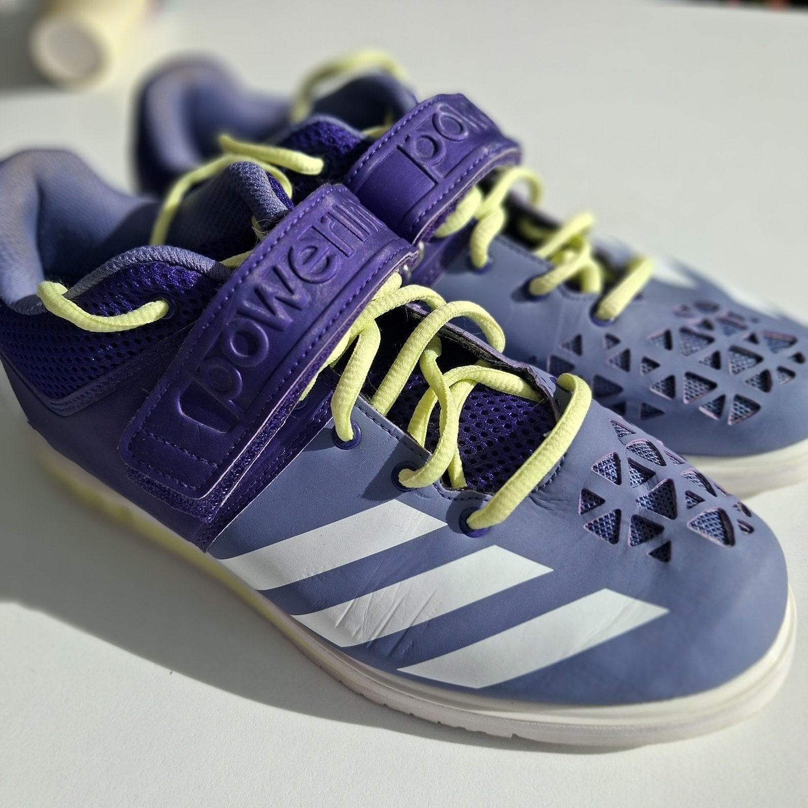 Adidas Powerlift maat 40 2/3 gewichthefschoenen - Zo goed al, Ophalen of Verzenden, Zo goed als nieuw, Overige typen
