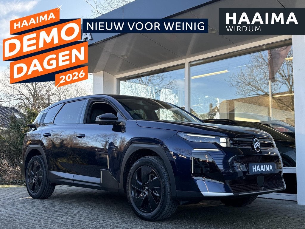 Citroen C5 Aircross 1.2 Hybrid 145 Business | NIEUW | 8 Jaar, Auto's, Citroën, 145 pk, Euro 6, 1199 cc, Leder en Stof