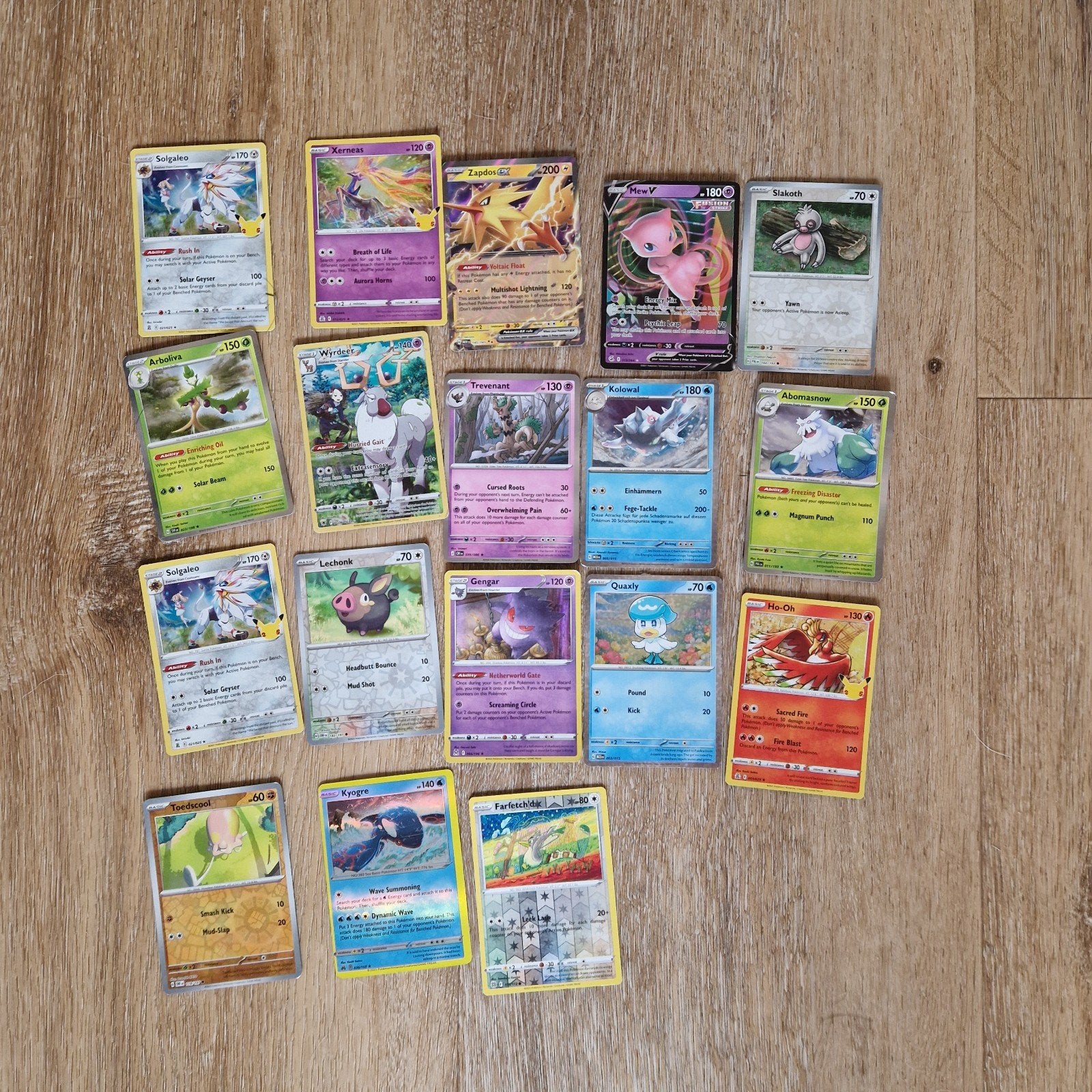 Pokémon Kaarten Collectie - Diverse Zeldzame Kaarten, Ophalen, Gebruikt, Meerdere kaarten, Foil