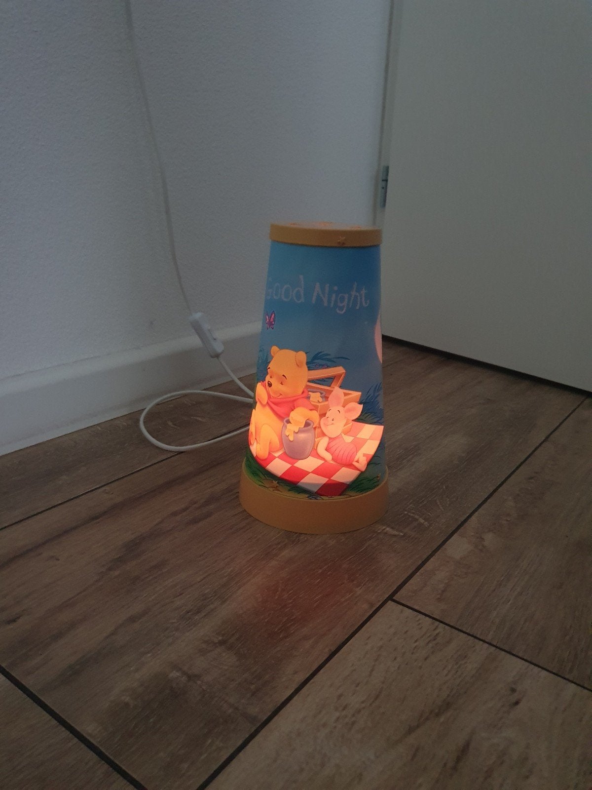Winnie de Poeh lamp voor kinderkamer, Gebruikt, Ophalen of Verzenden, Meerkleurig, Disney