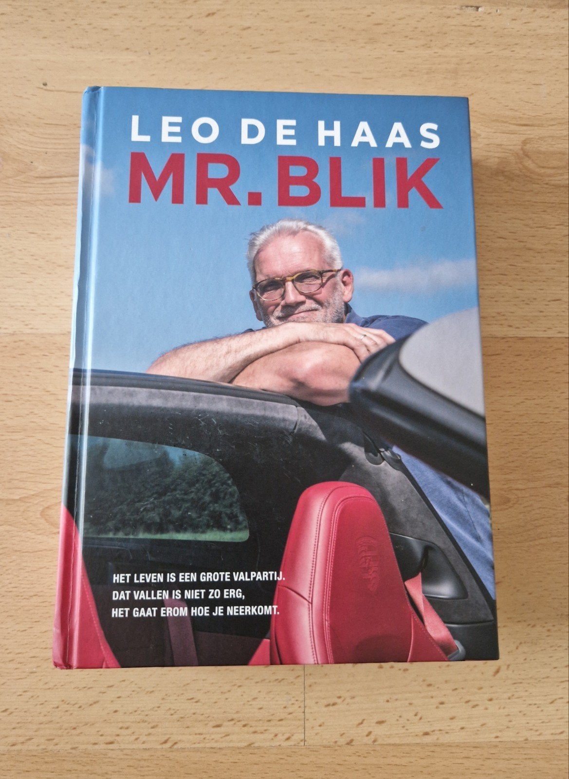 hardcover boek leo de haas mr blik limited edition gesigneer, Boeken, Ophalen of Verzenden, Zo goed als nieuw, Overige