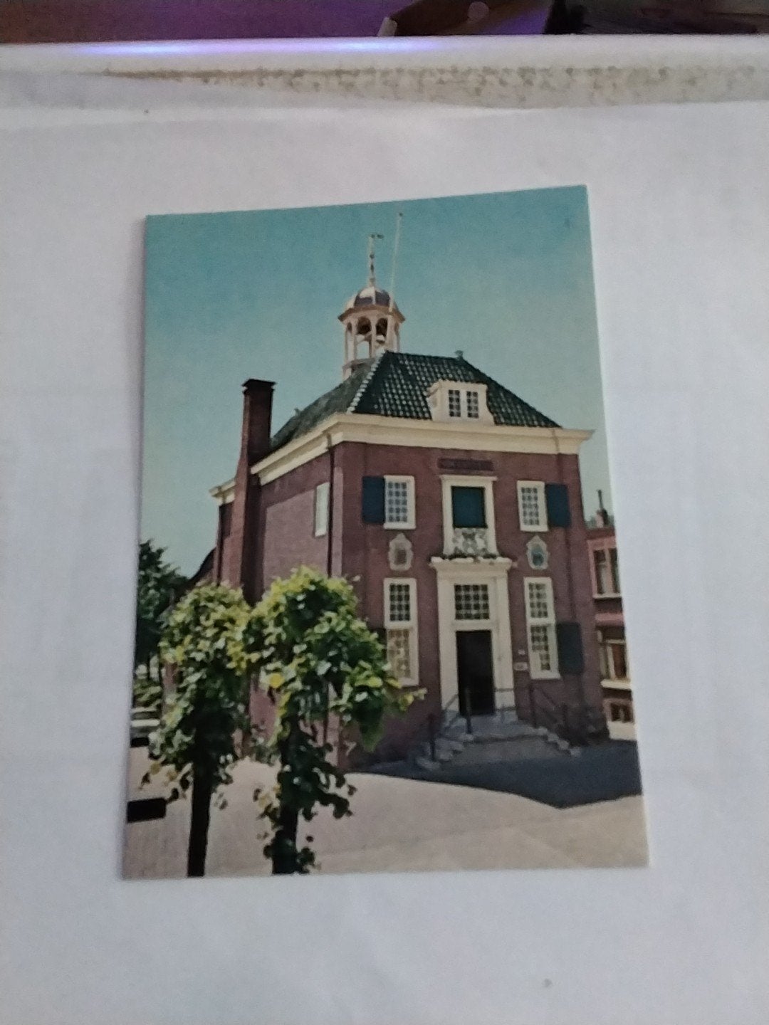 Oude Ansichtkaart Nieuwpoort Gemeentehuis, Verzamelen, Ophalen of Verzenden, 1960 tot 1980, Ongelopen, Zuid-Holland
