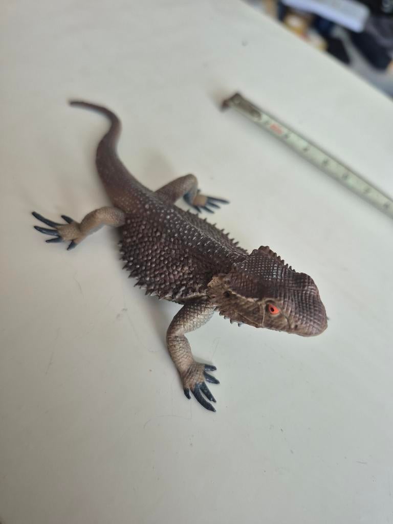 Plastic hagedis., Verzamelen, Dierenverzamelingen, Ophalen of Verzenden, Beeldje of Figuurtje