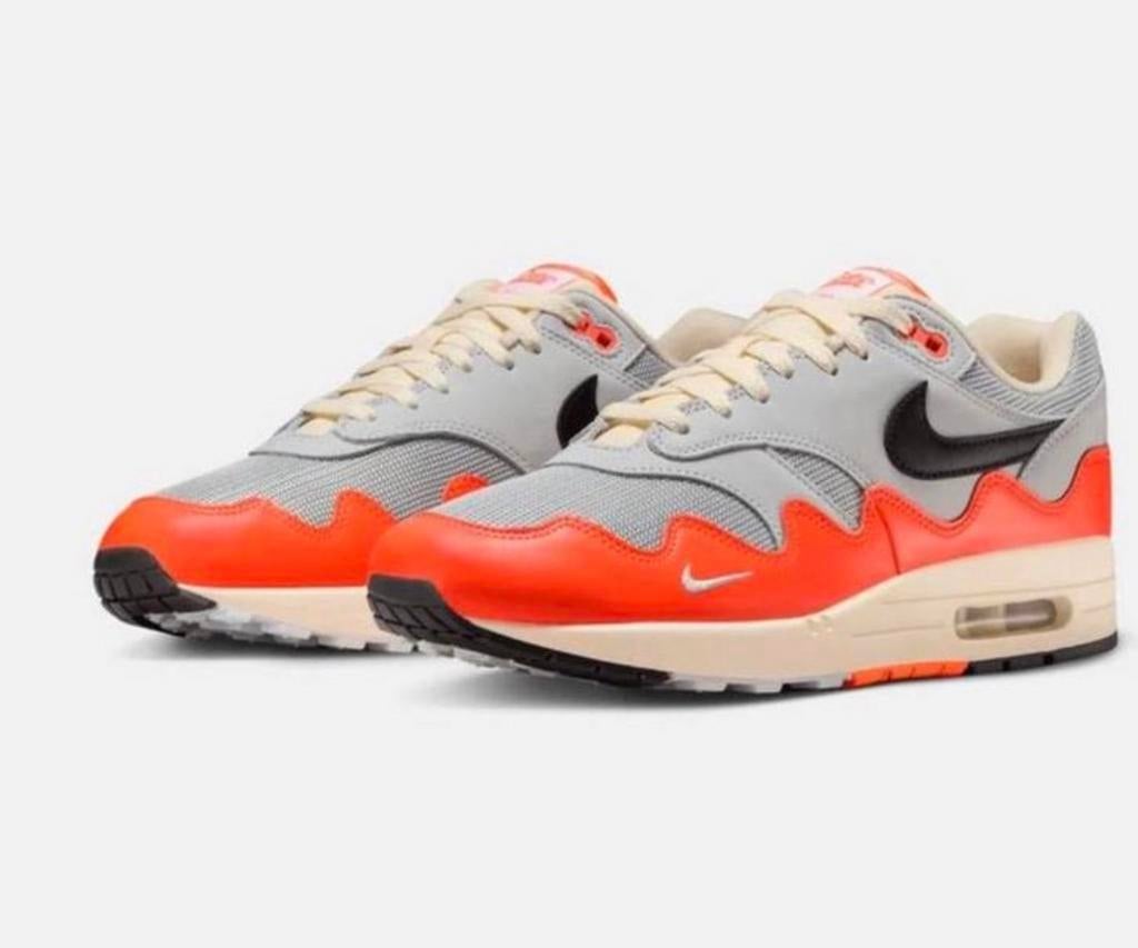 Nike air max 1 patta hyper crimson maat 43, Ophalen of Verzenden, Zo goed als nieuw