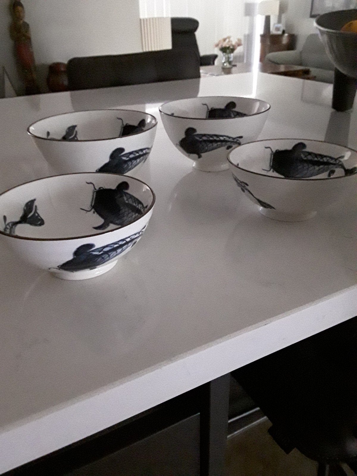 4 schaaltjes gusta, Ophalen of Verzenden, Nieuw, Overige stijlen, Schaal of Schalen