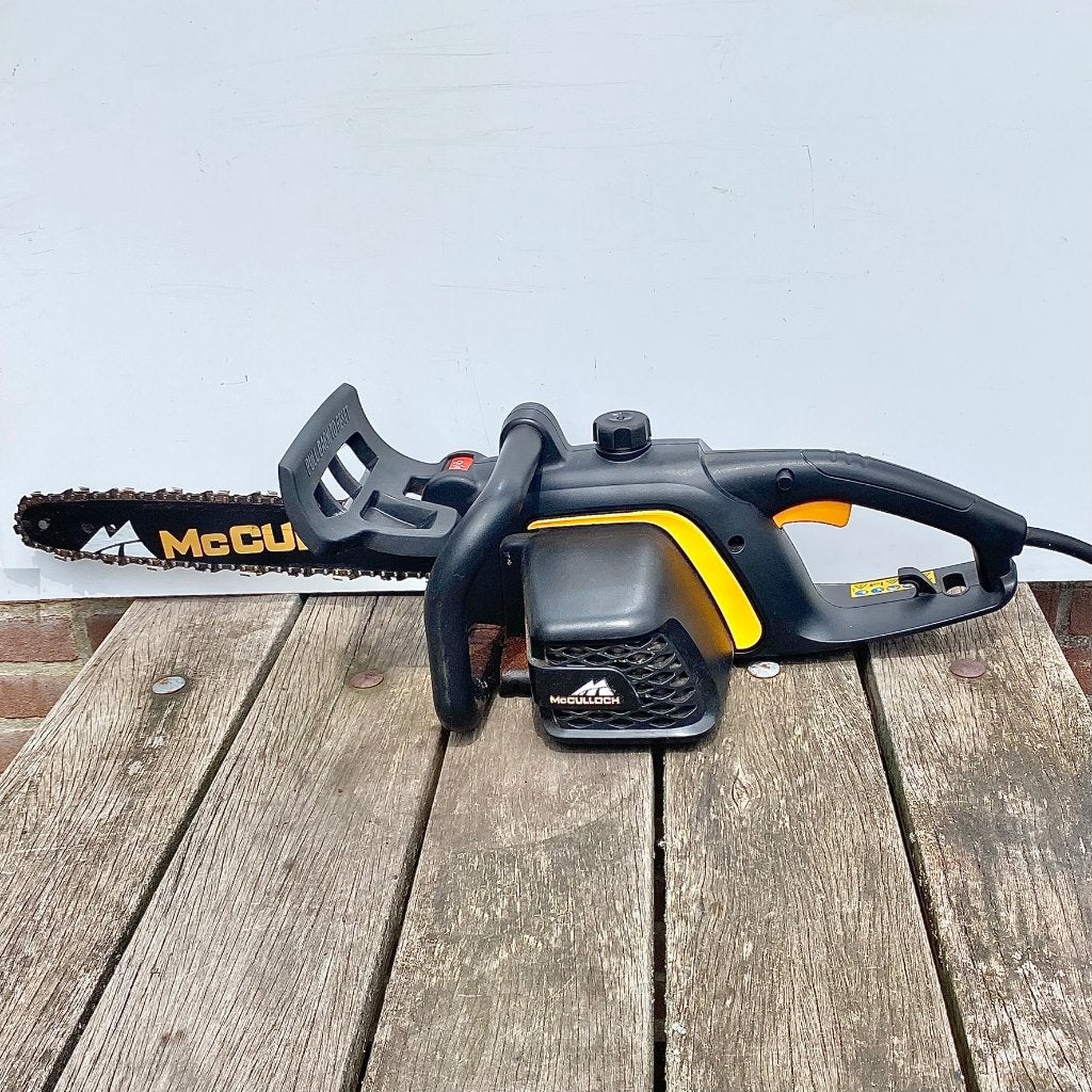 McCulloch Elektrische kettingzaag 35 cm - 1800 Watt, Ophalen, Gebruikt, Kettingzaag, 30 tot 70 mm
