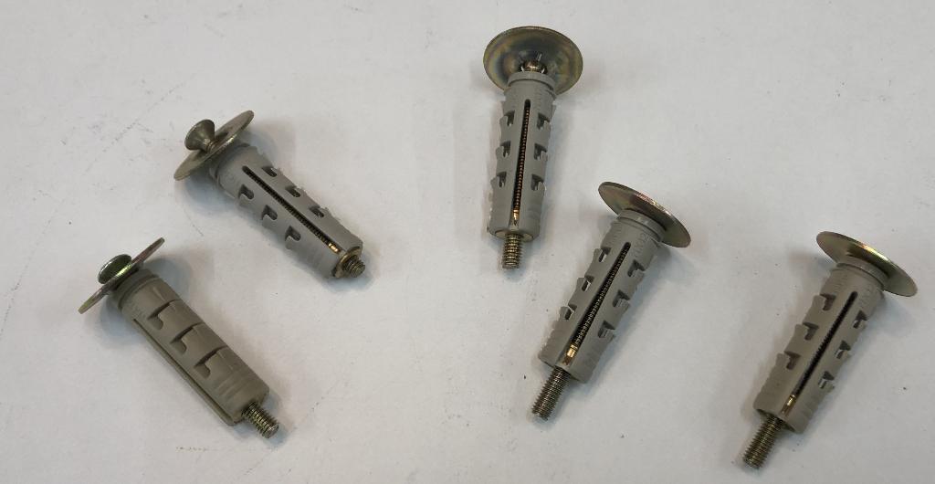 wand spreidpluggen wandplug spreidplug 12 mm 250 stuks nieuw, Ophalen of Verzenden, Nieuw, 50 tot 100 mm, Pluggen