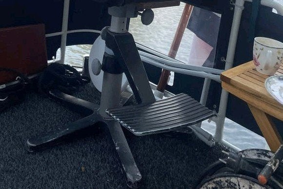 gebruikte zwaardvis poot, Ophalen of Verzenden, Zo goed als nieuw, Overige typen, Zeilboot of Motorboot