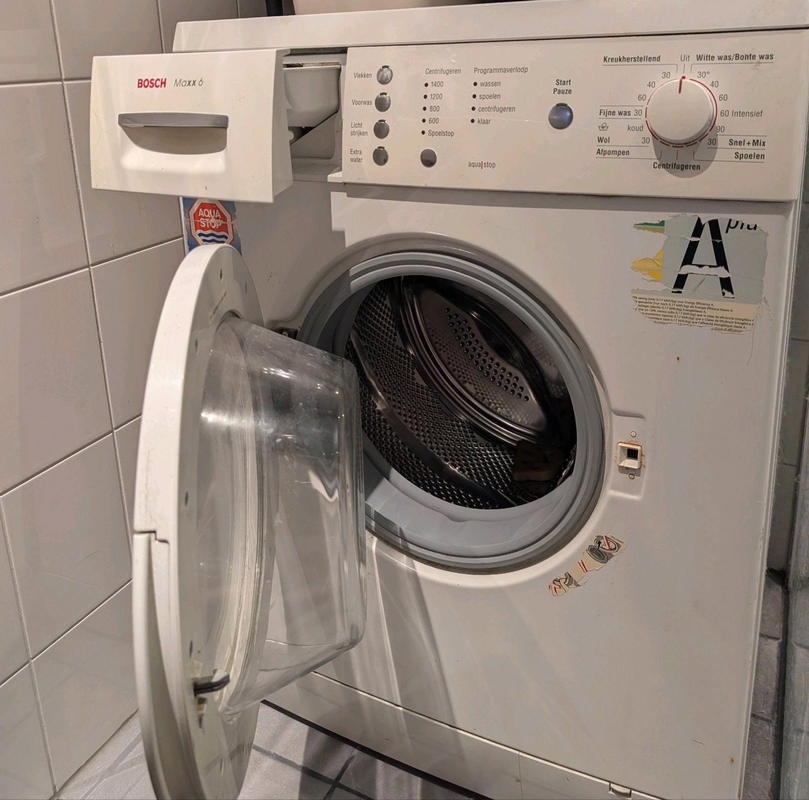 Bosch Maxx 5 Wasmachine - Betrouwbaar en Efficiënt, Witgoed en Apparatuur, Wasmachines, Ophalen, Gebruikt, 1200 tot 1600 toeren