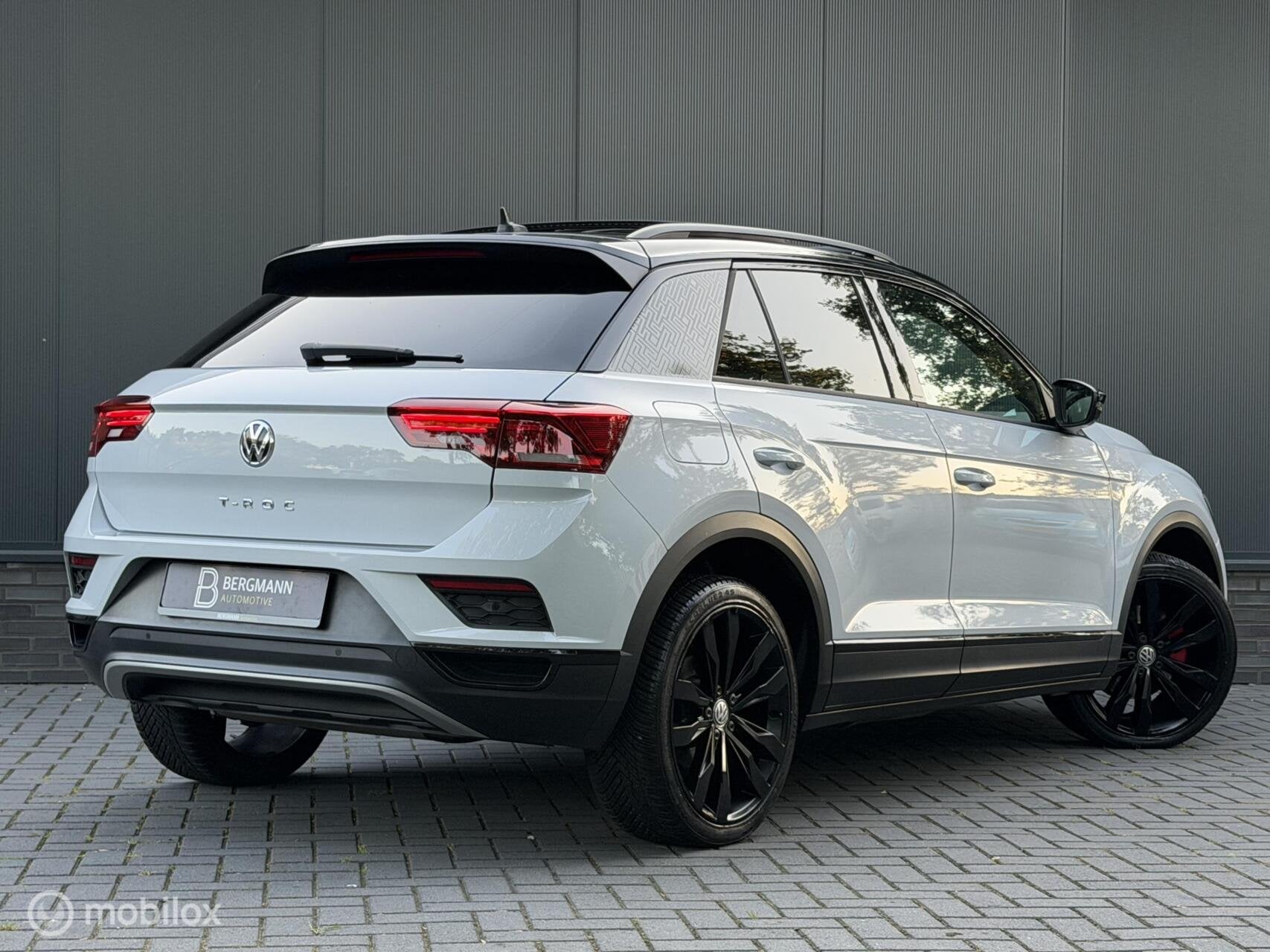 Volkswagen T-Roc 1.5 TSI Black|Virtual|Carplay|camera|Pano, Leder en Stof, Wit, Bedrijf, SUV of Terreinwagen