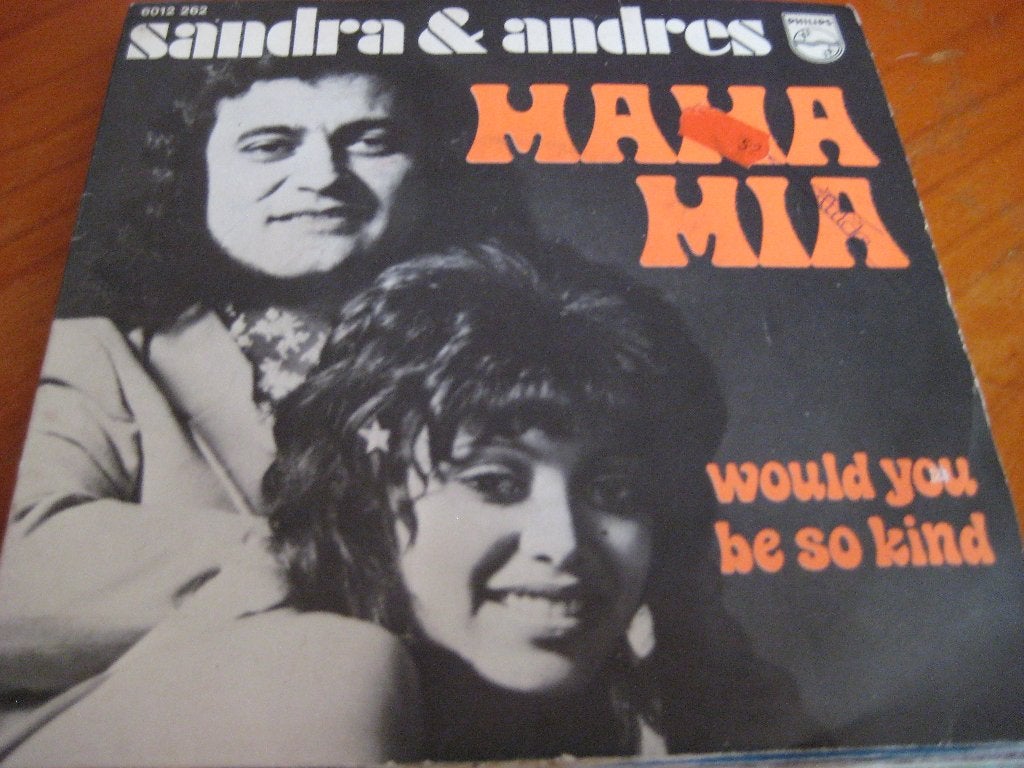 Sandra + Andres: Mama Mia, Ophalen of Verzenden, Zo goed als nieuw, Pop