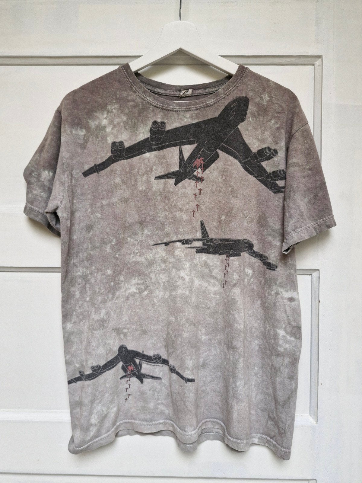 Roger Waters The Wall Live 2010 T-shirt L, Maat 52/54 (L), Grijs, Gedragen, Anvil