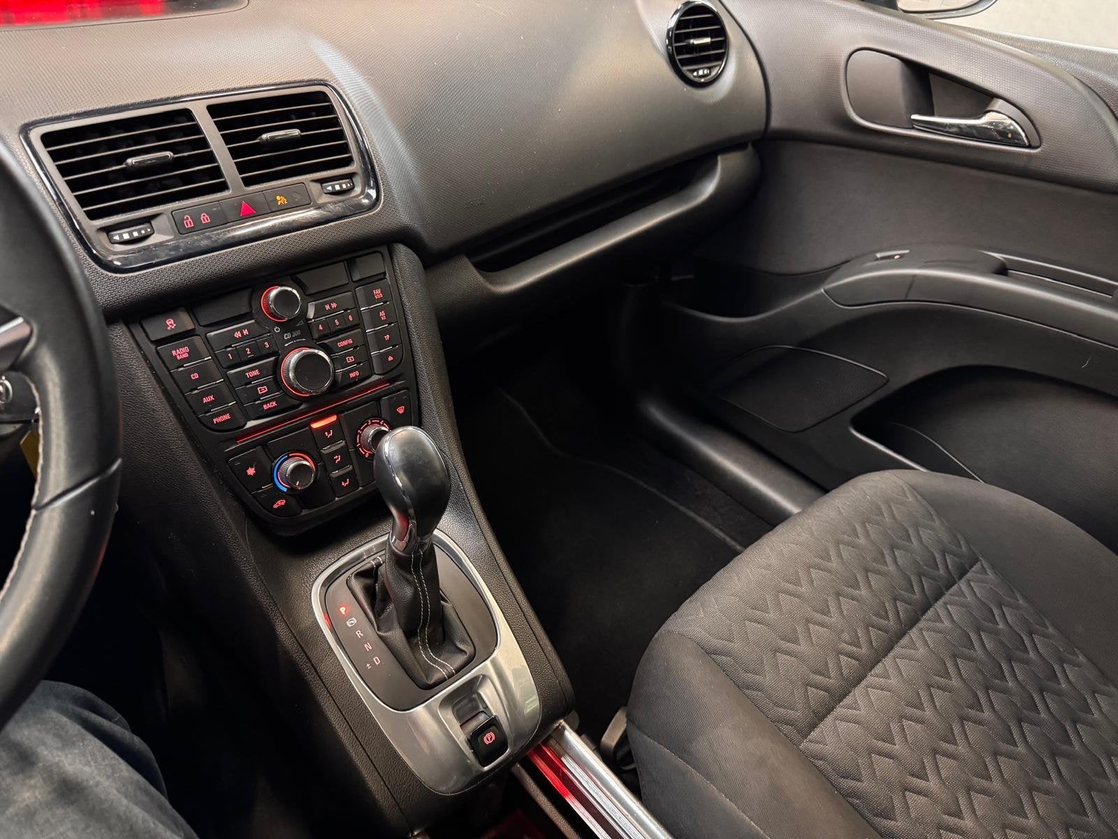 Opel Meriva 1.4 Turbo Cosmo | NAP auto | Automaat | Trekhaak, Auto's, Euro 5, Stof, Gebruikt, Zwart