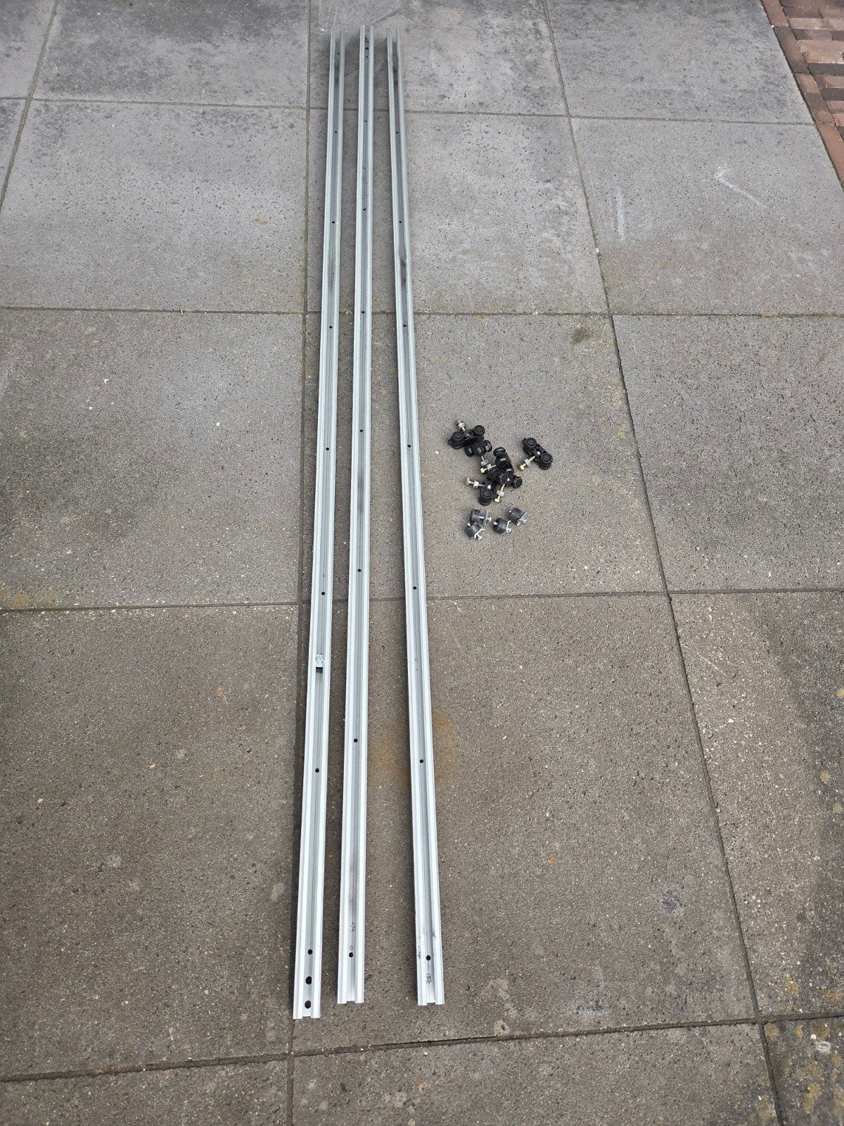 schuifrails, Doe-het-zelf en Verbouw, Ophalen of Verzenden, Gebruikt, 100 tot 250 mm