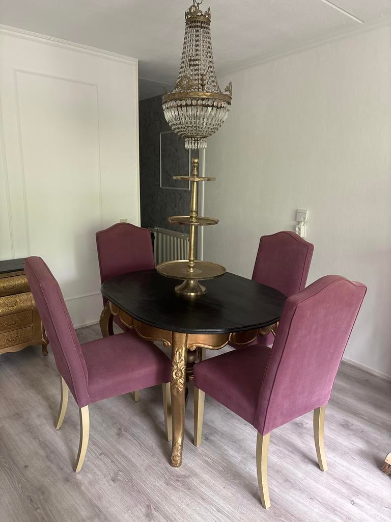 4 eetkamerstoelen, Ophalen