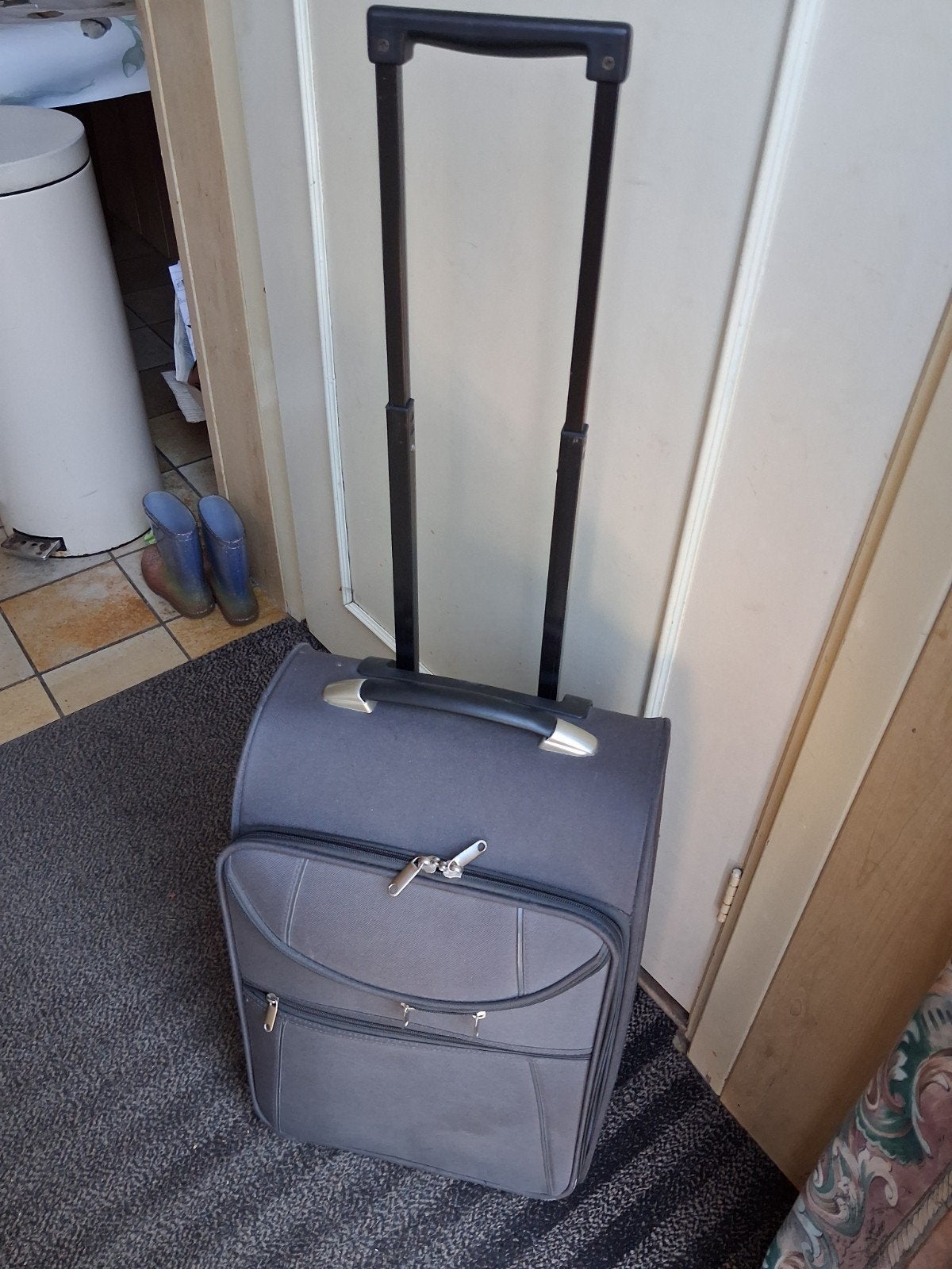 Koffer, trolley, 54x35x23 cm, Koopje, Ophalen, Gebruikt, Zwart