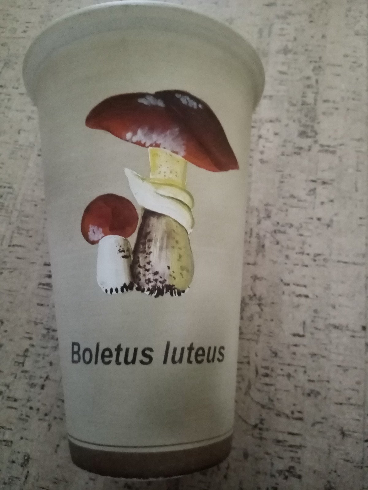 Vaas, Beige, Natuurlijk materiaal, Zo goed als nieuw, Ophalen