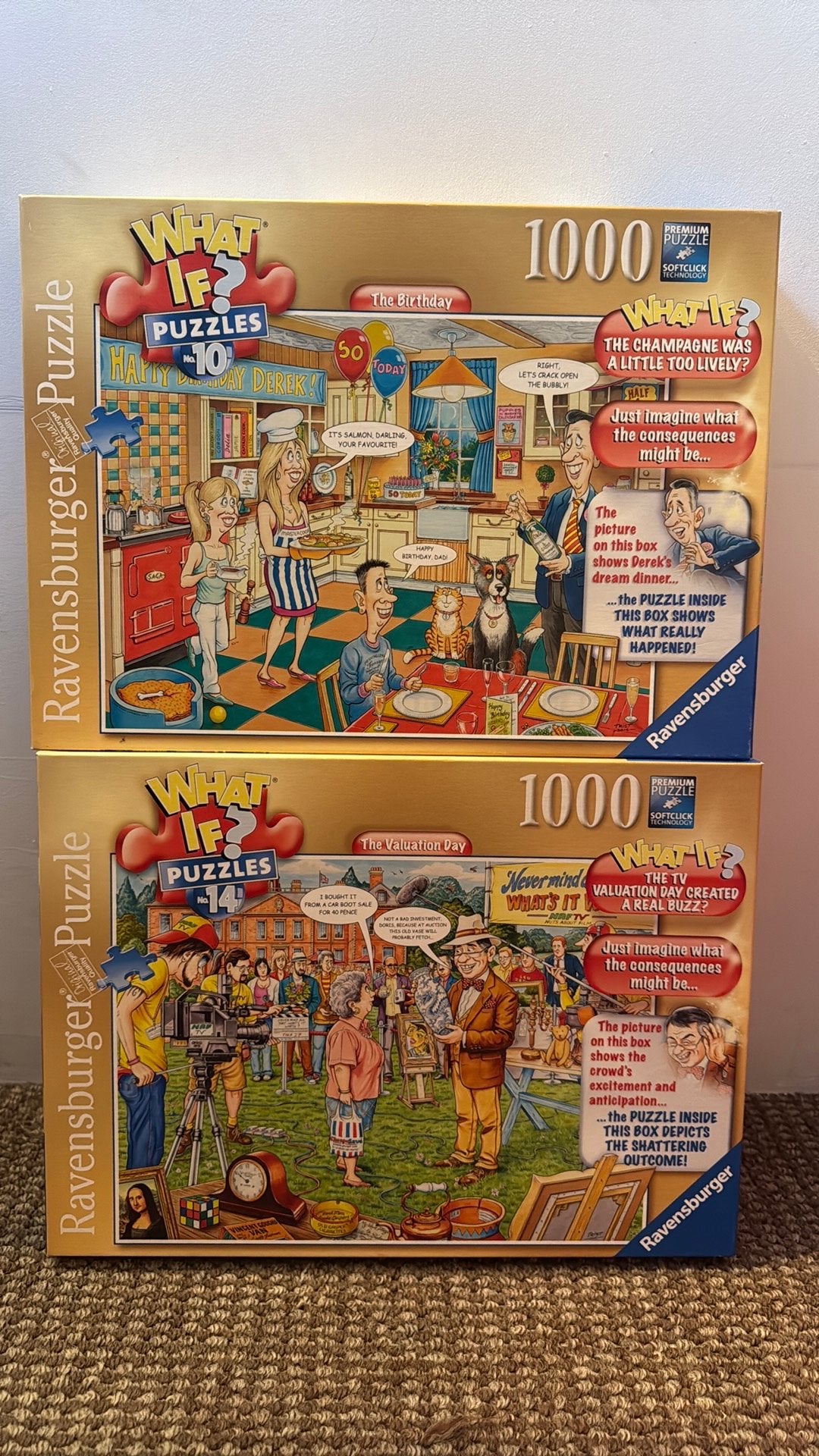 Ravensburger puzzel what if, Ophalen of Verzenden, Meer dan 50 stukjes, Zo goed als nieuw, 6 jaar of ouder