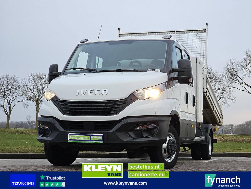 IVECO DAILY 35C16 3.0ltr dubcab kipper, Auto's, Bestelauto's, Gebruikt, Euro 6, Iveco, 160 pk