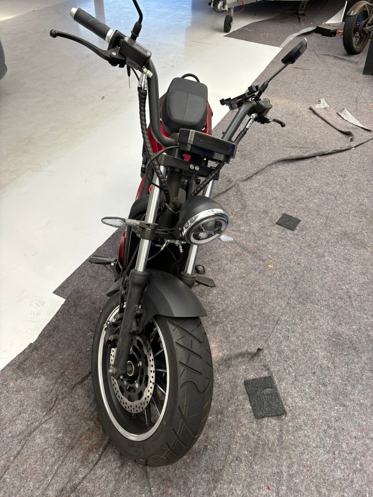 Elektrische motor Luqi HL5.0S showroom model | 90km/u | 50ah, Ophalen, Elektrisch, Nieuw