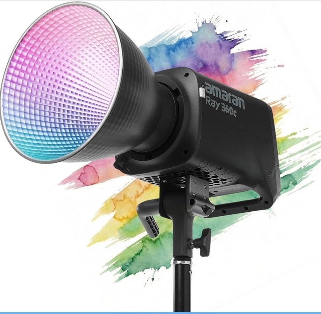 Amaran Ray 360c krachtige 360W cob lamp, Ophalen, Nieuw, Lamp of Flitsset
