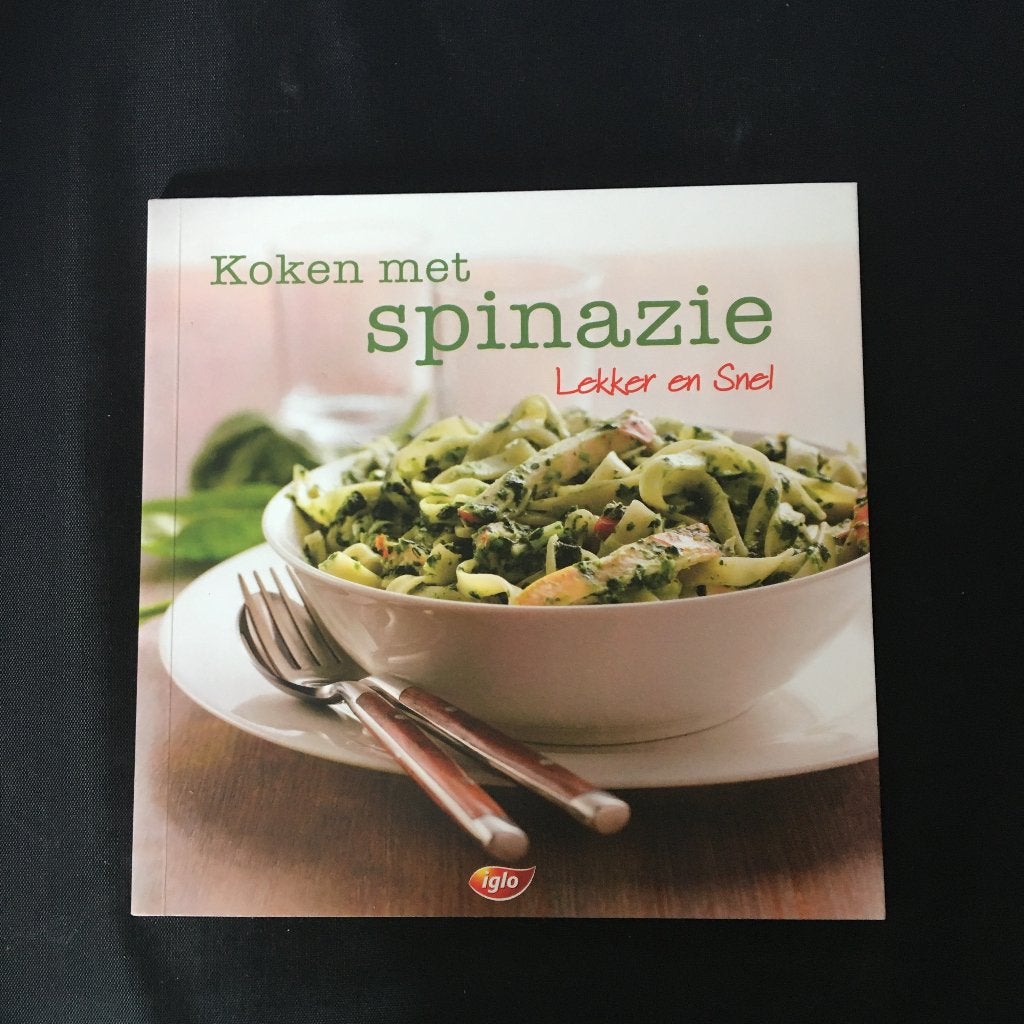 Koken met spinazie (Iglo), Boeken, Ophalen of Verzenden, Nieuw