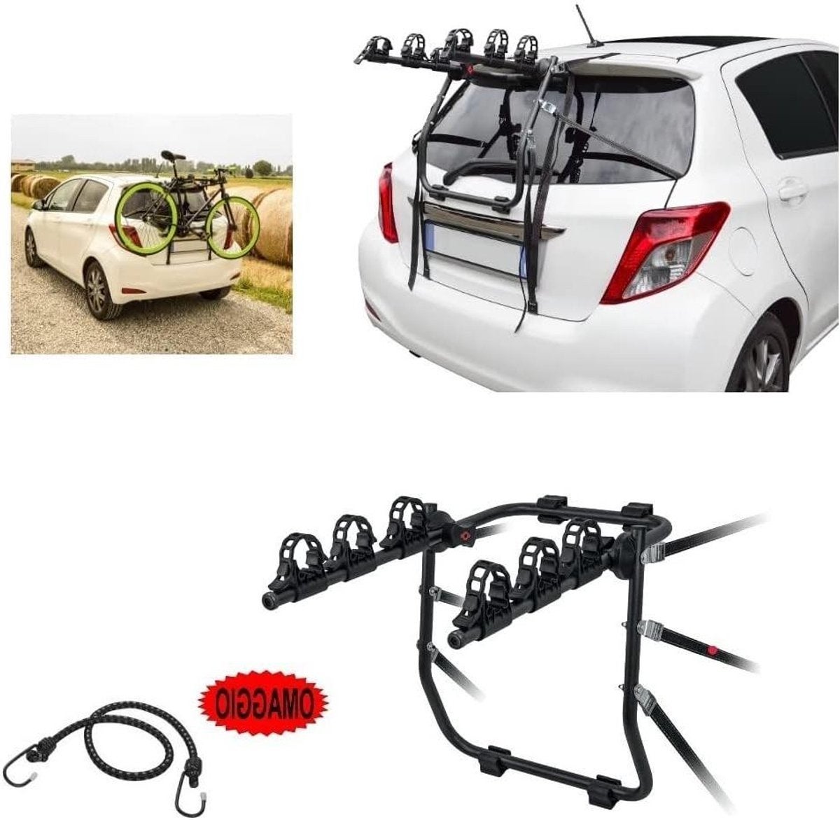 Thule ClipOn 9103 Achterklep Fietsendrager - 2 Fietsen, Auto diversen, Fietsendragers, Zo goed als nieuw, Achterklepdrager, 3 fietsen of meer
