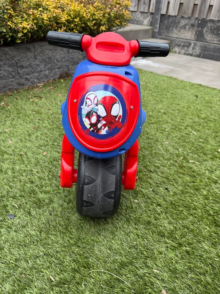 Neox Spidey & Friends Loopfiets - Marvel Spiderman, Ophalen, Zo goed als nieuw, Loopfiets