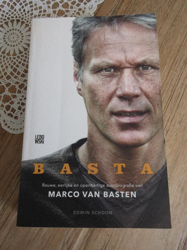 Basta, Marco van Basten. Edwin Schoon, Ophalen of Verzenden, Zo goed als nieuw, Edwin Schoon, Sport