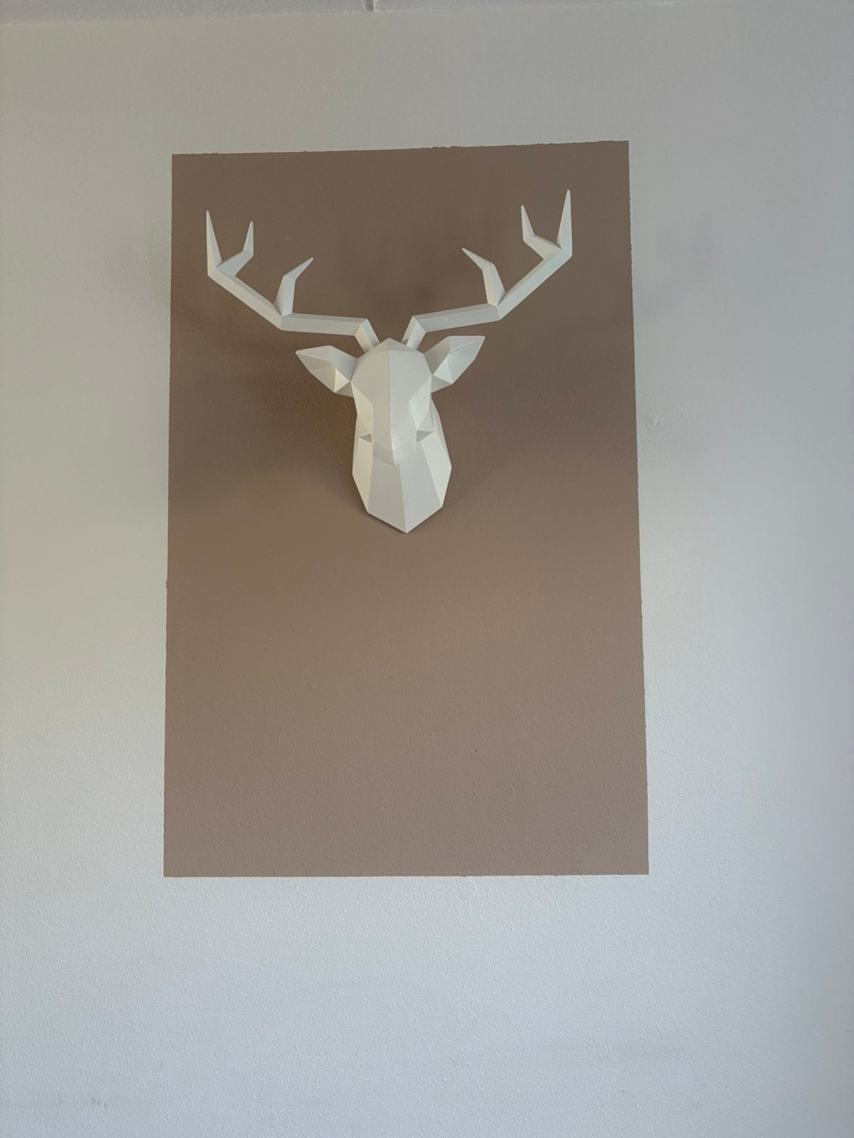 Hertenkop design 3d, Ophalen, Zo goed als nieuw