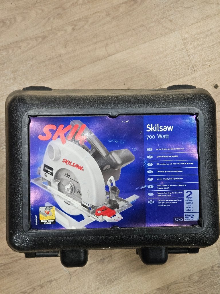 cirkelzaag Skil 40mm 700W, Doe-het-zelf en Verbouw, Gebruikt, Cirkelzaag, 600 tot 1200 watt, Ophalen of Verzenden