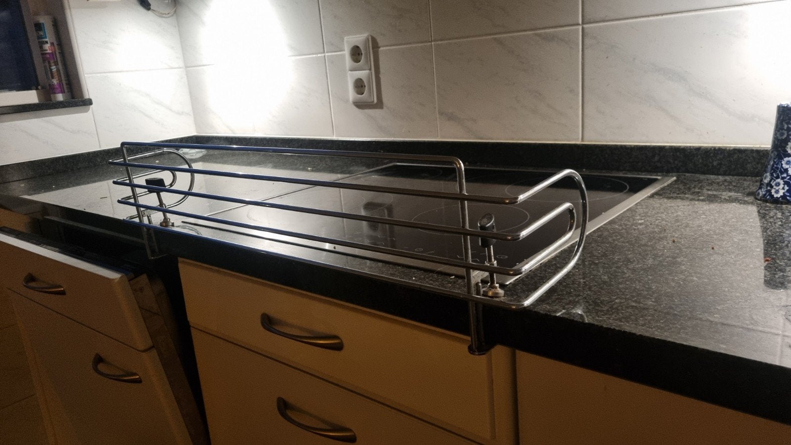 Fornuisrek bescherming kind, Ophalen