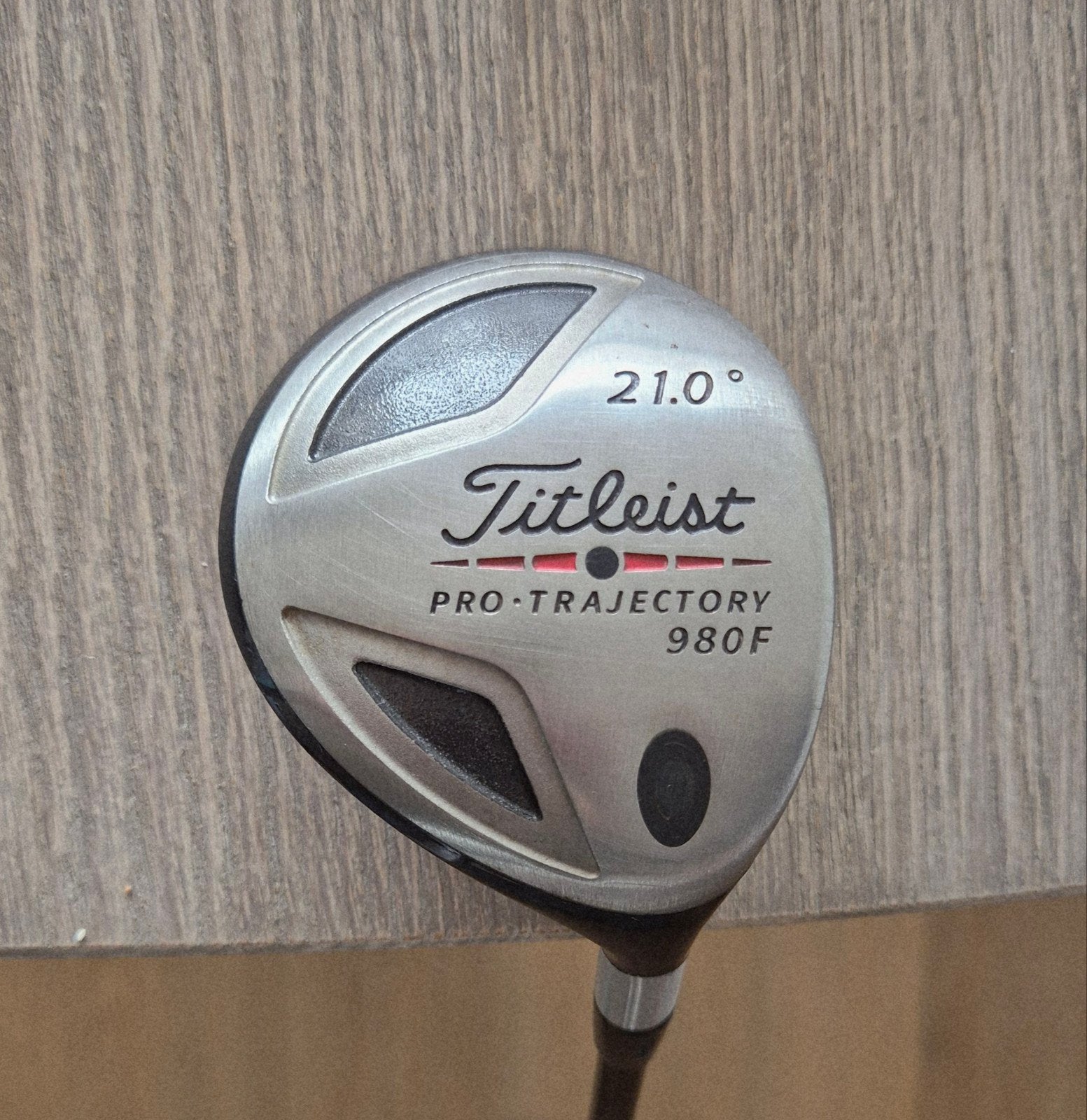 Titleist 980F 21⁰ met sok, Ophalen