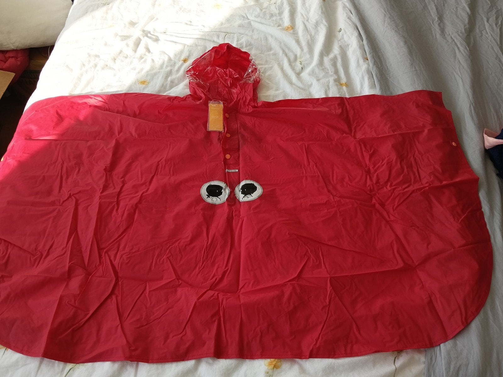 2 x Rode regenponcho Jip en Janneke Hema maat 122/128, Ophalen of Verzenden, Nieuw, Regenponcho, Kinderen
