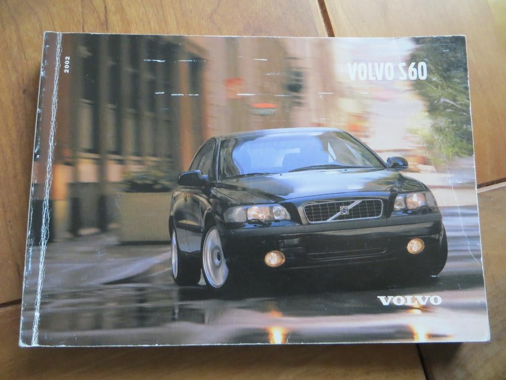 Instructieboek Volvo S60 2001 incl. audio, zeer mooi!, Ophalen of Verzenden