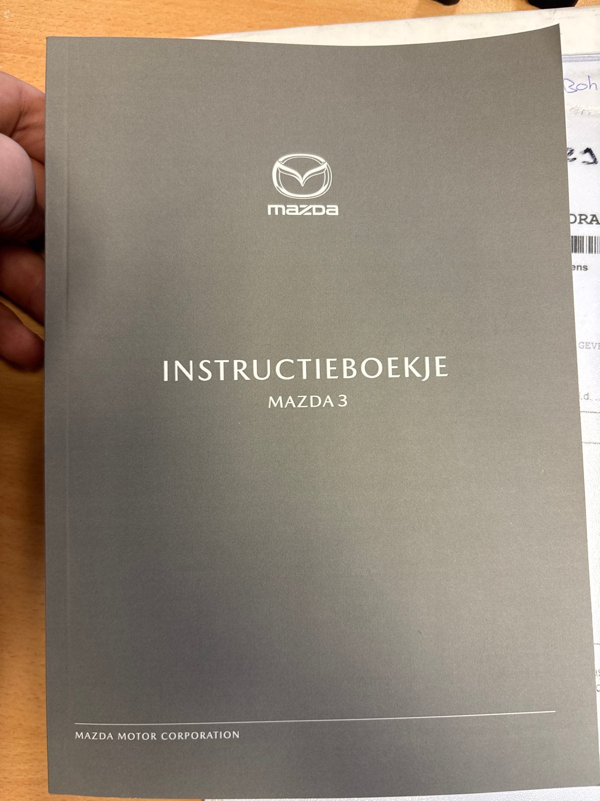 Mazda 3 Instructieboekje - Origineel, Auto diversen, Ophalen of Verzenden