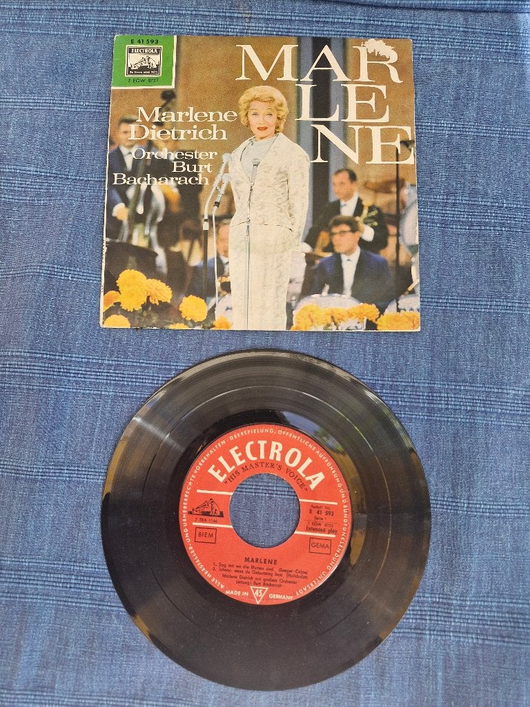 Marlene Dietrich - EP Marlene, Gebruikt, 7 inch, EP, Fotohoes